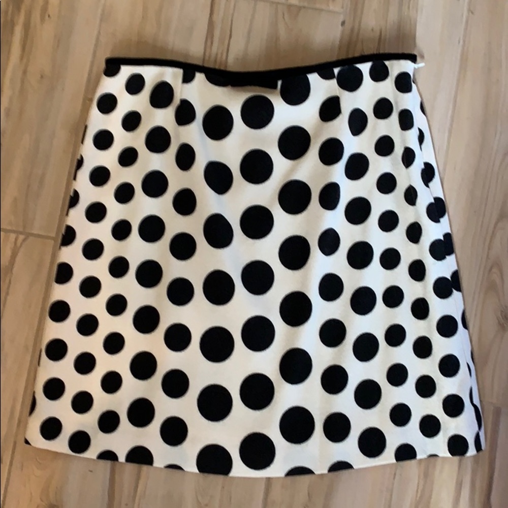 Tracy Reese polka dot skirt, nwt, size 8
